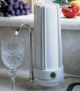 Counter-Top Water Filtration.